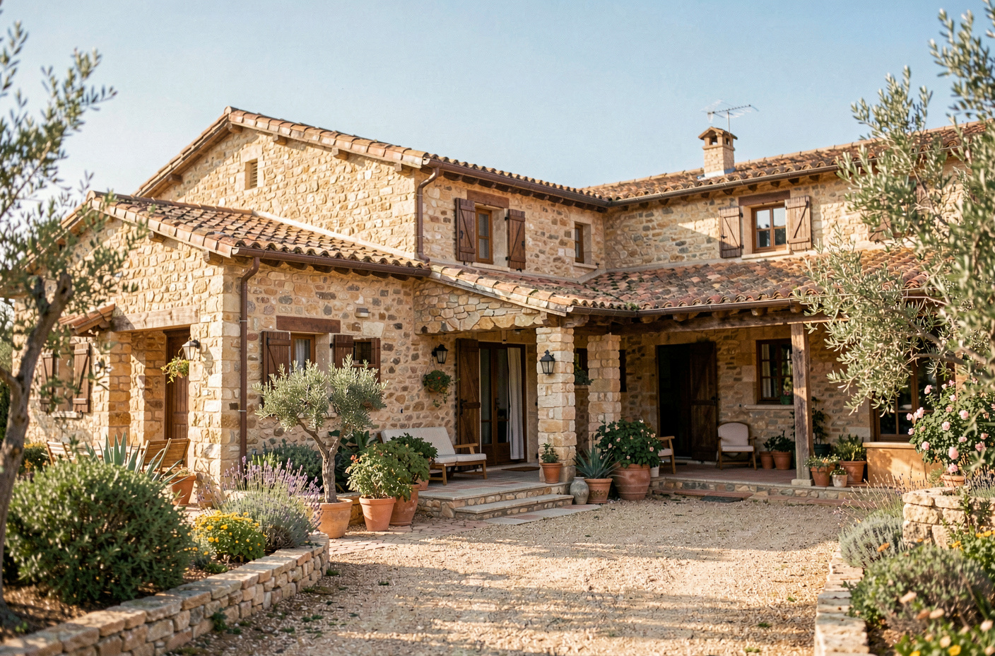 Architecture au soleil